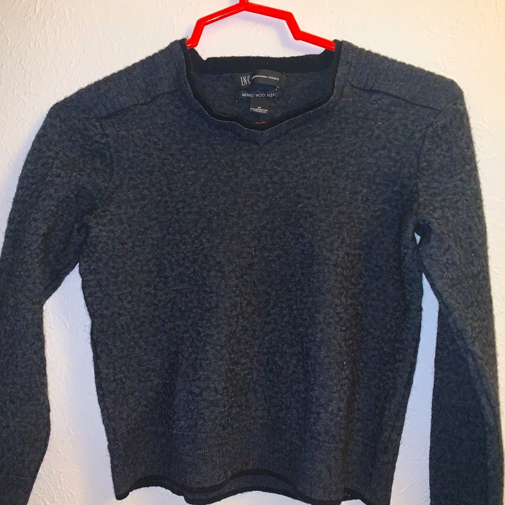 Wool Cropped Sweater